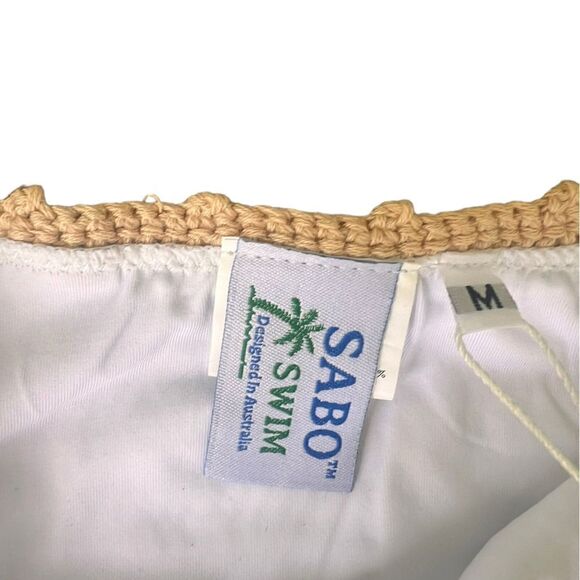 Sabo Swim Avani Crochet Bottom M NWT - Picture 4 of 6